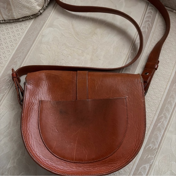 Sezane Claudio Crossbody Bag, Cognac - Picture 3 of 6